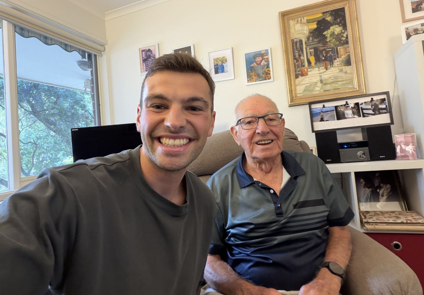 A moment from a Dear Family Films filming session